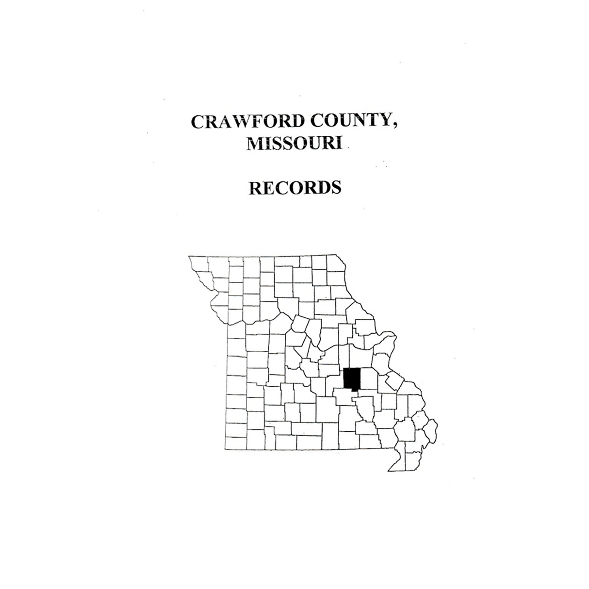Crawford County, Missouri Records