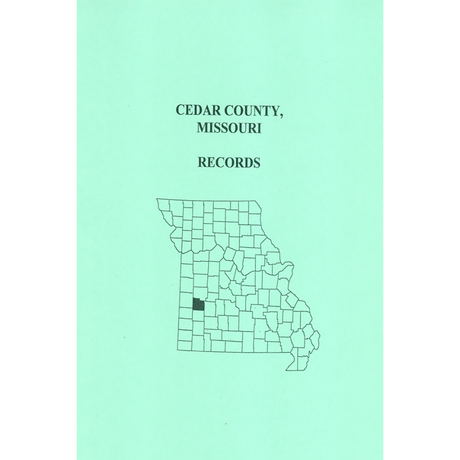 Cedar County, Missouri Records