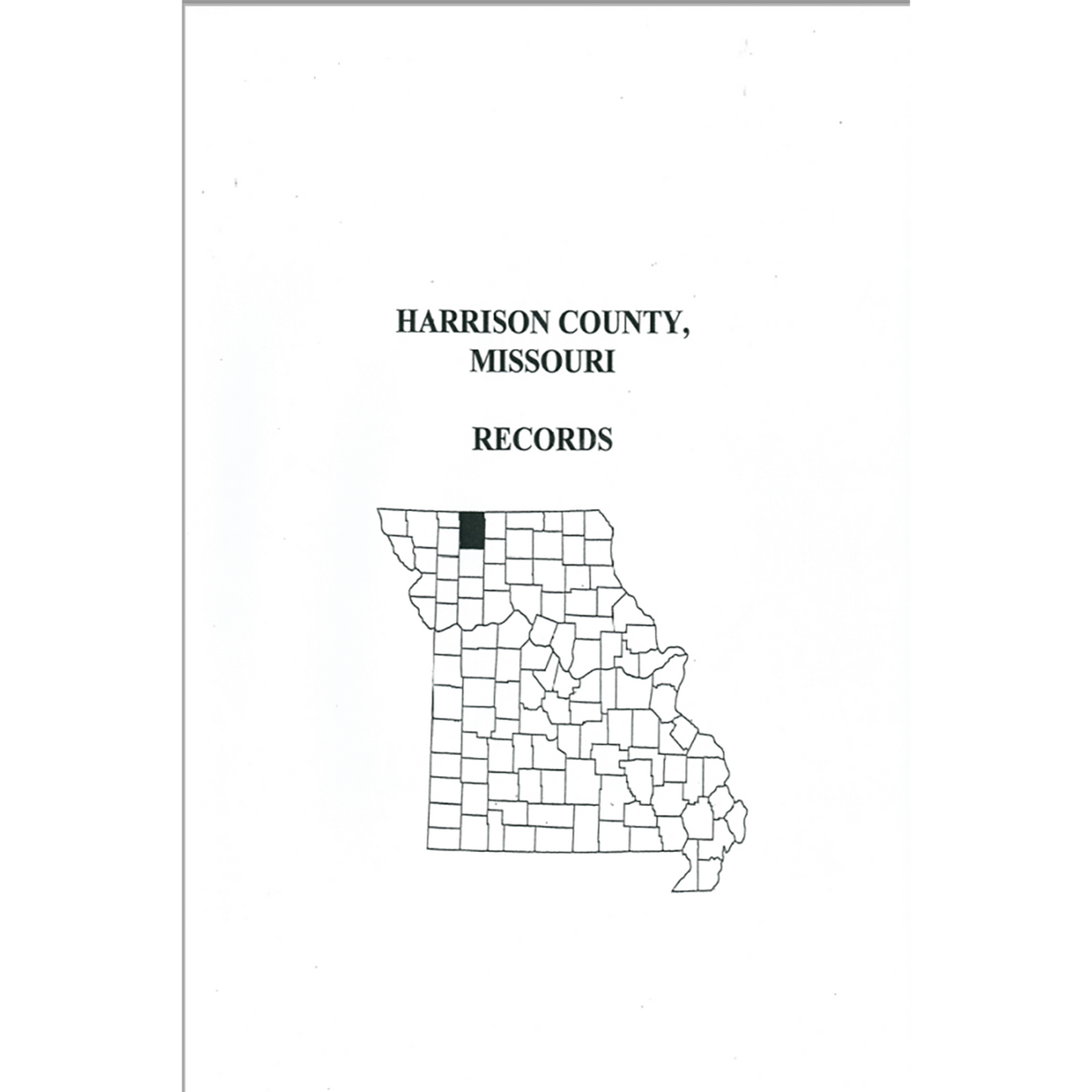 Harrison County, Missouri Records
