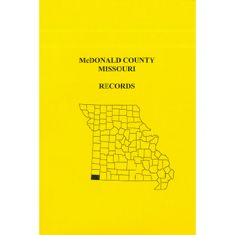 McDonald County, Missouri Records