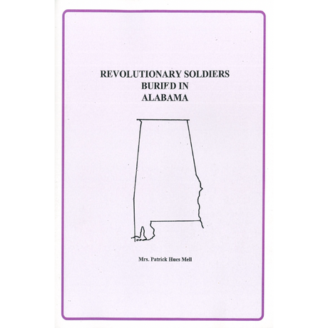 Revolutionary Soldiers Buried in Alabama