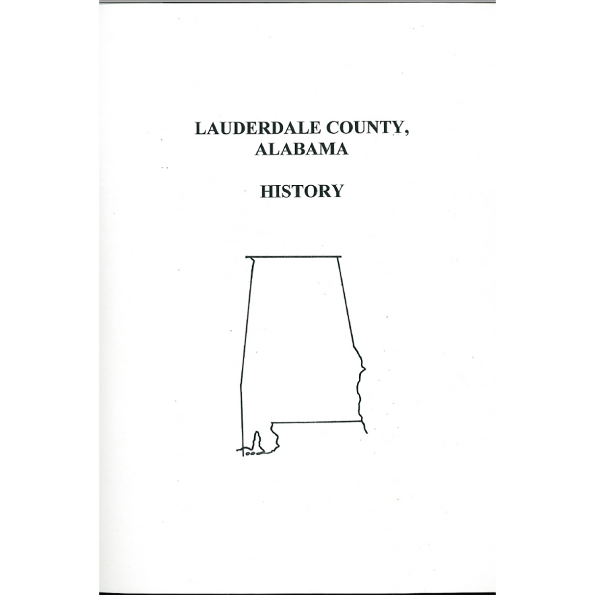 Lauderdale County, Alabama History