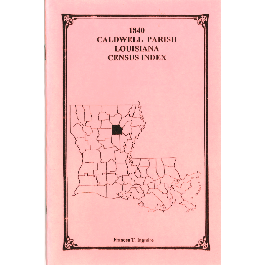 1840 Caldwell Parish, Louisiana Census Index