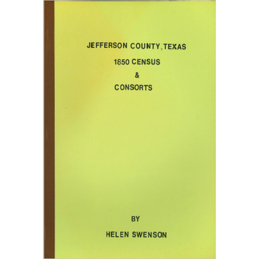 Jefferson County, Texas 1850 Census and Consorts