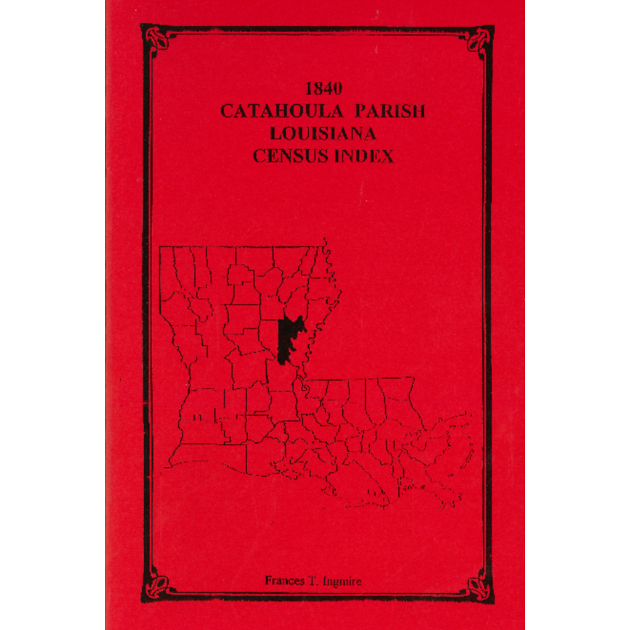 1840 Catahoula Parish, Louisiana Census Index