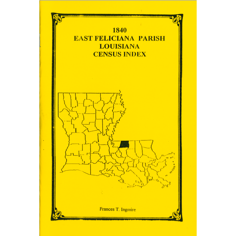 1840 East Feliciana Parish, Louisiana Census Index