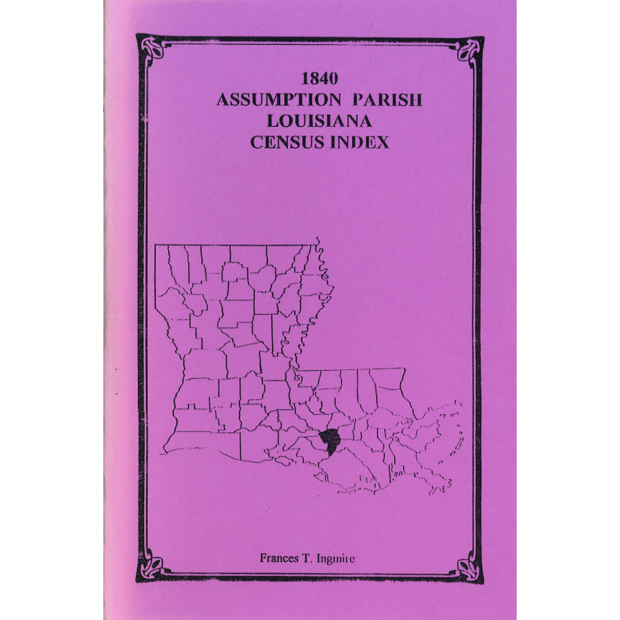 1840 Assumption Parish, Louisiana Census Index