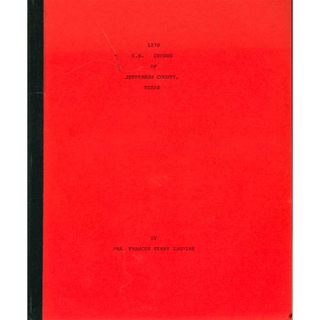 1870 Jefferson County, Texas Census