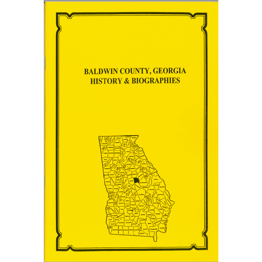 Baldwin County, Georgia History and Biographies