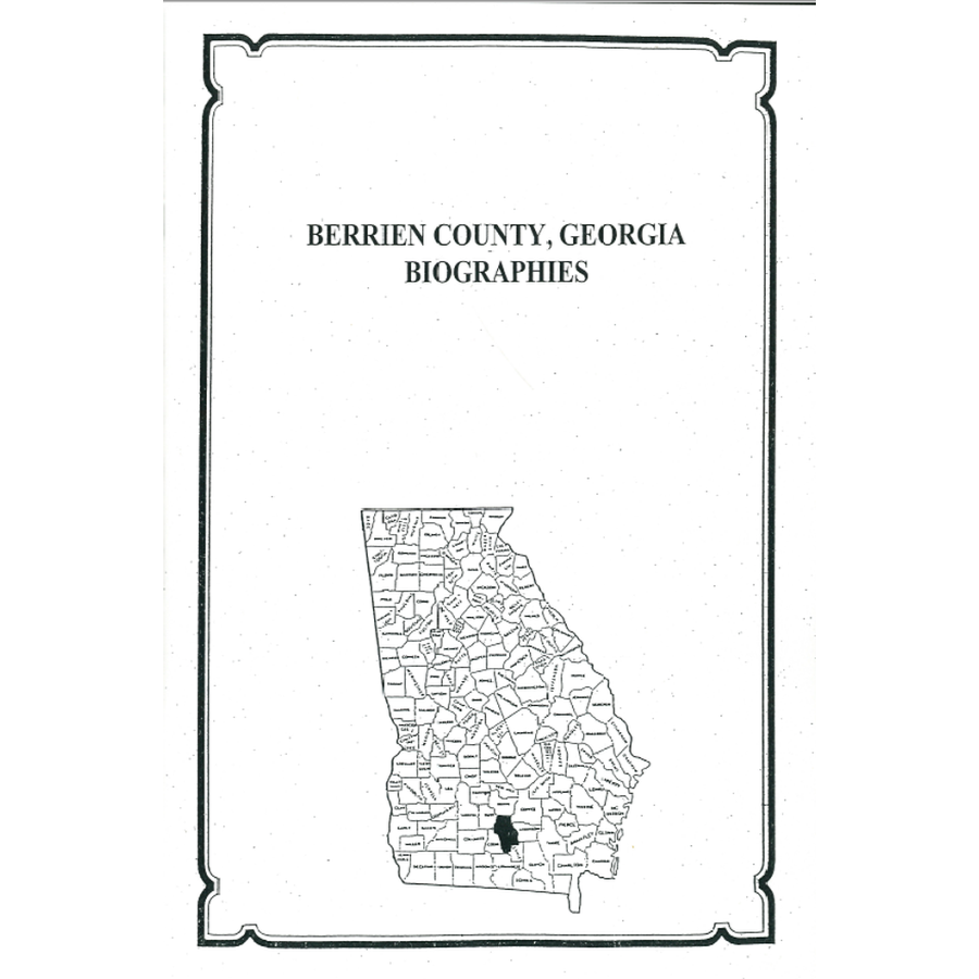 Berrien County, Georgia History and Biographies