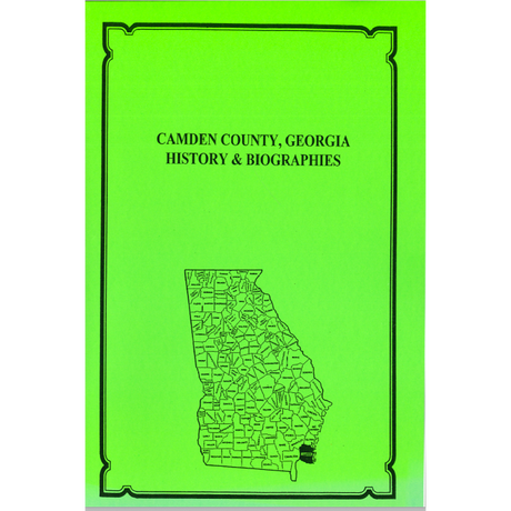 Camden County, Georgia History and Biographies