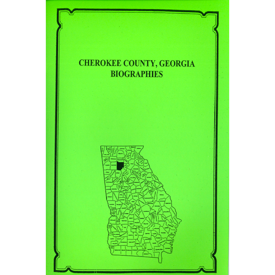 Cherokee County, Georgia Biographies
