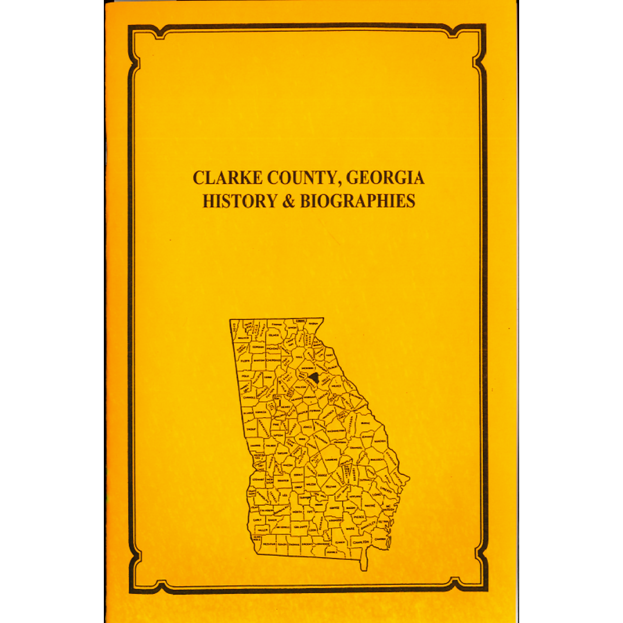 Clarke County, Georgia History and Biographies