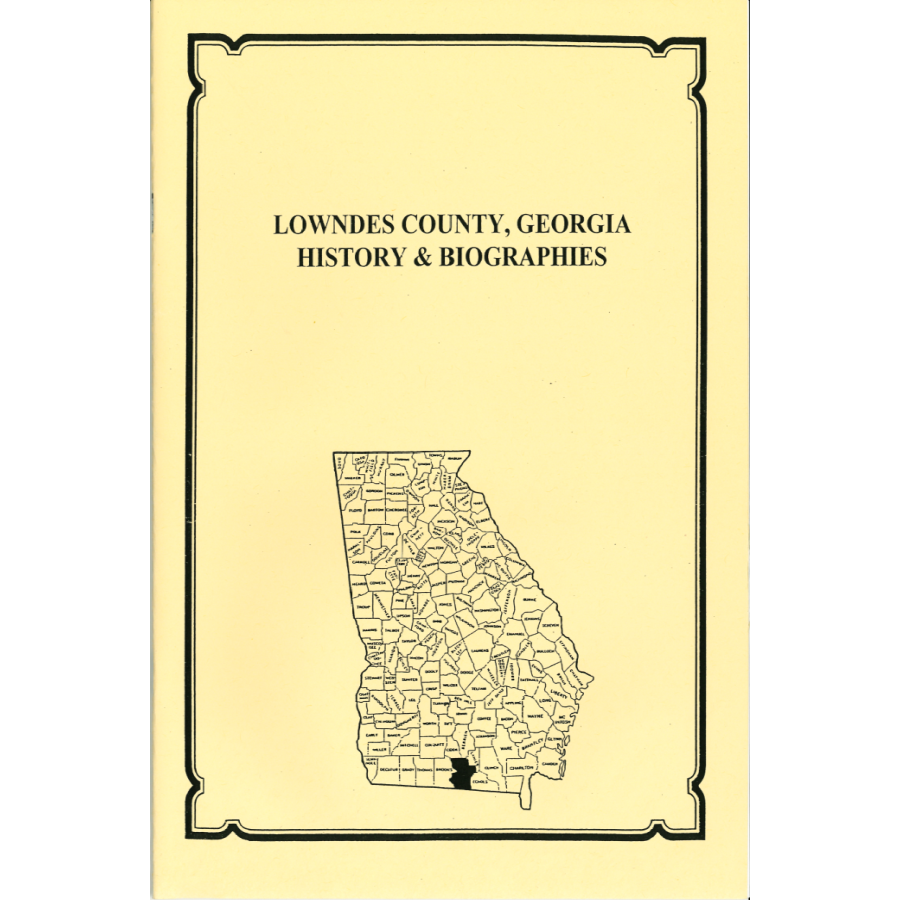 Lowndes County, Georgia History and Biographies