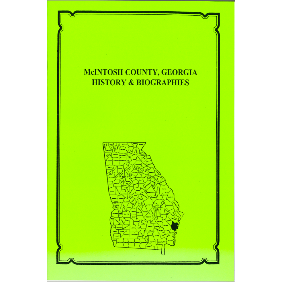 McIntosh County, Georgia History and Biographies