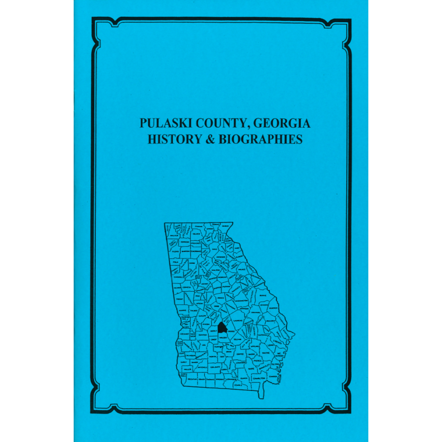 Pulaski County, Georgia History and Biographies