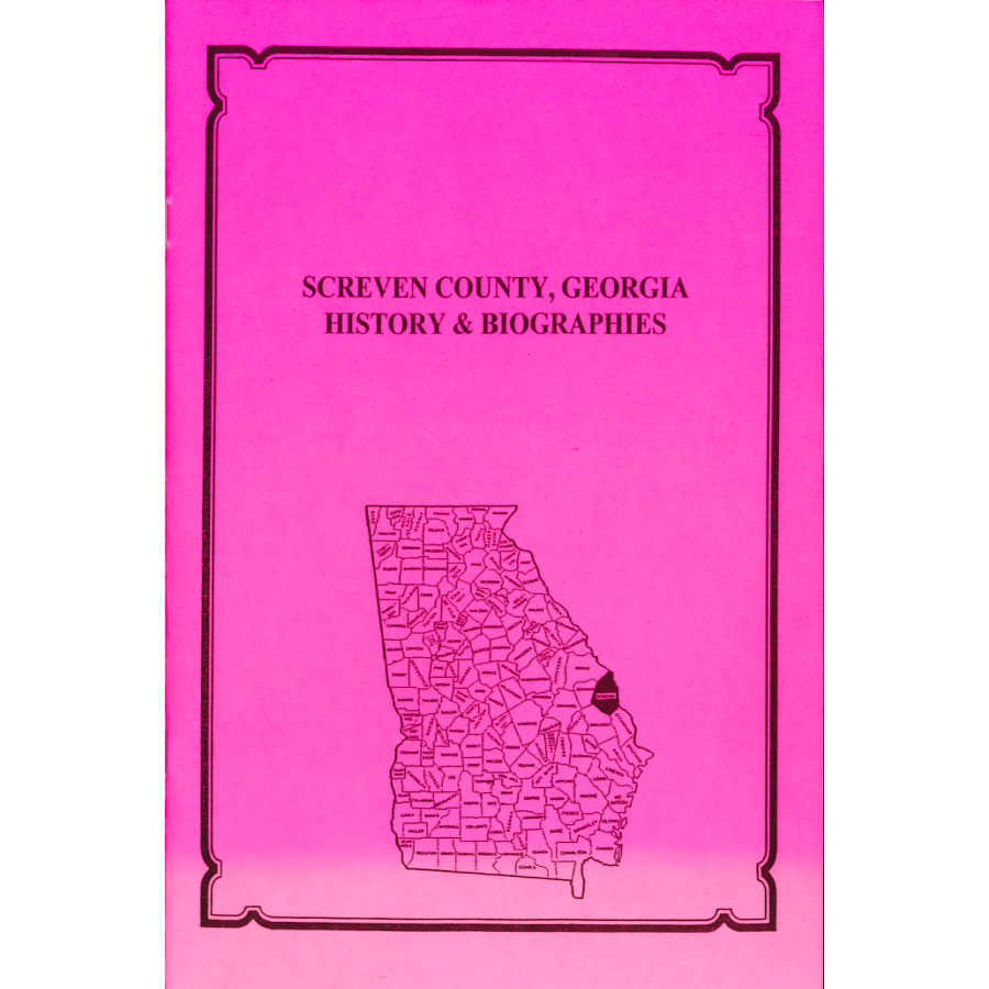 Screven County, Georgia History and Biographies