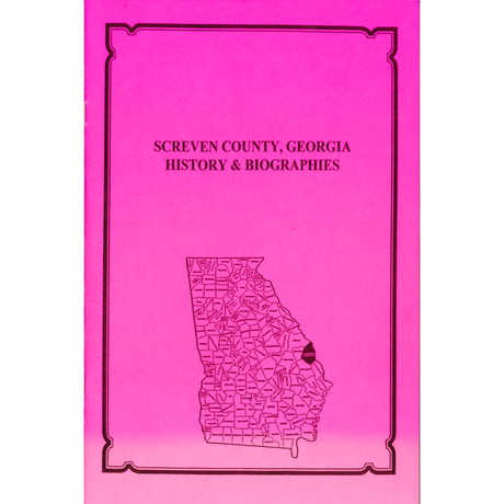 Screven County, Georgia History and Biographies