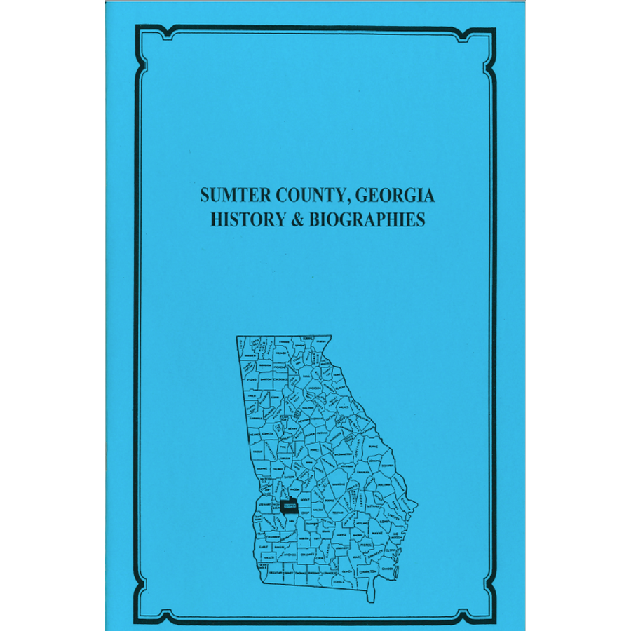 Sumter County, Georgia History and Biographies