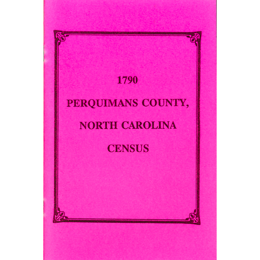 1790 Perquimans County, North Carolina Census