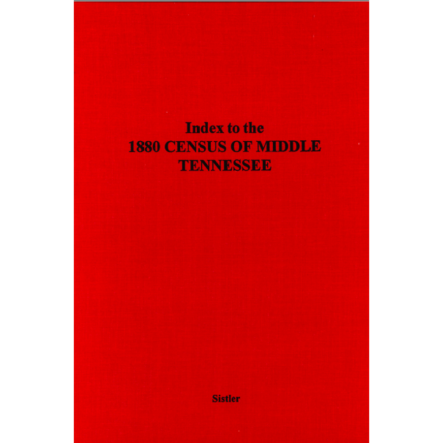Index to the 1880 Census of Middle Tennessee