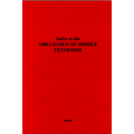 Index to the 1880 Census of Middle Tennessee