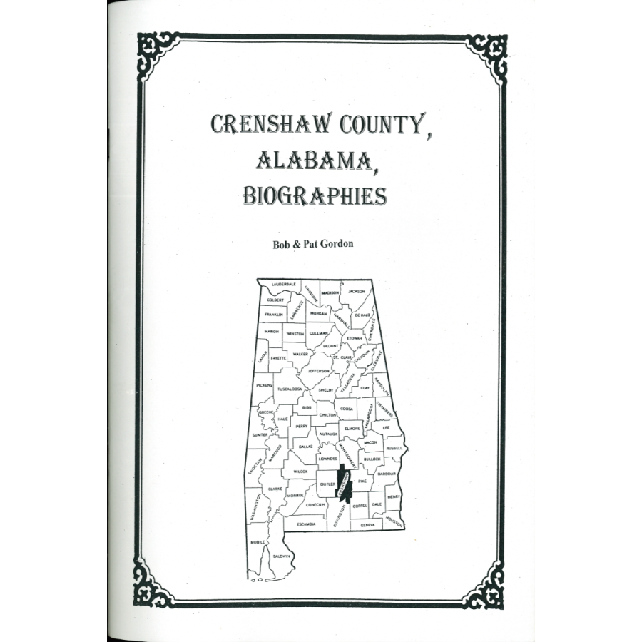 Crenshaw County, Alabama Biographies