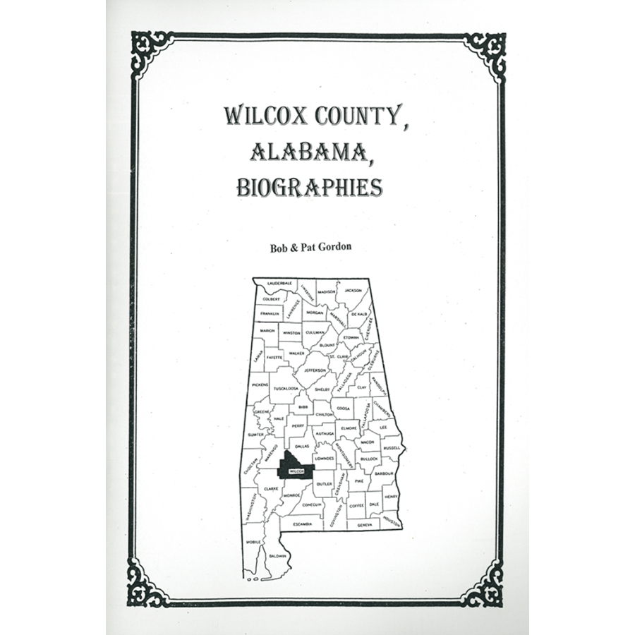 Wilcox County, Alabama Biographies