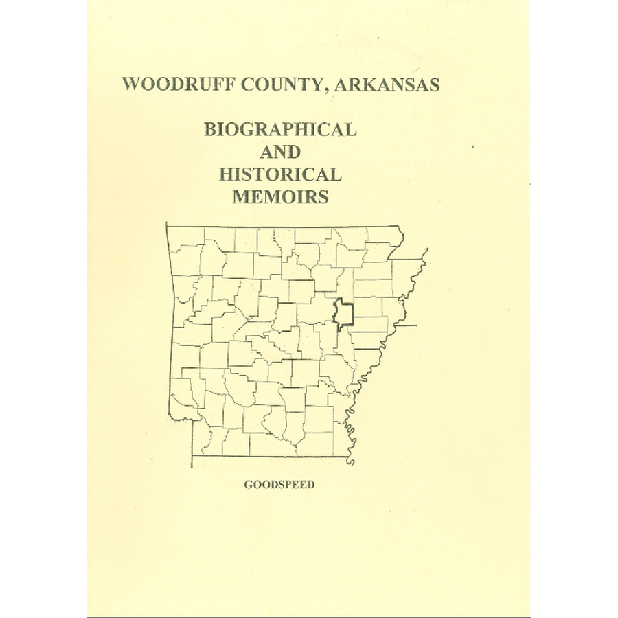 Woodruff County, Arkansas History and Biographical Sketches
