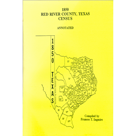 1850 Red River County, Texas Census