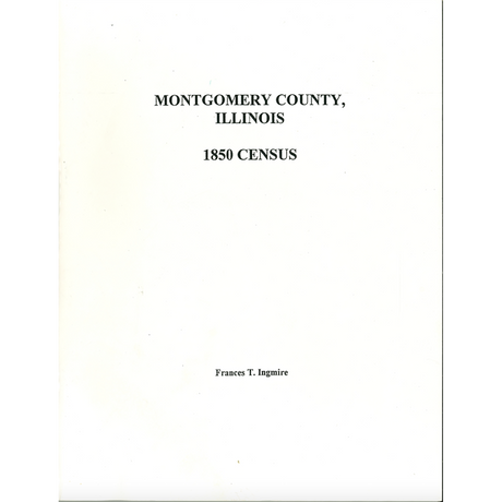 1850 Montgomery County, Illinois Census