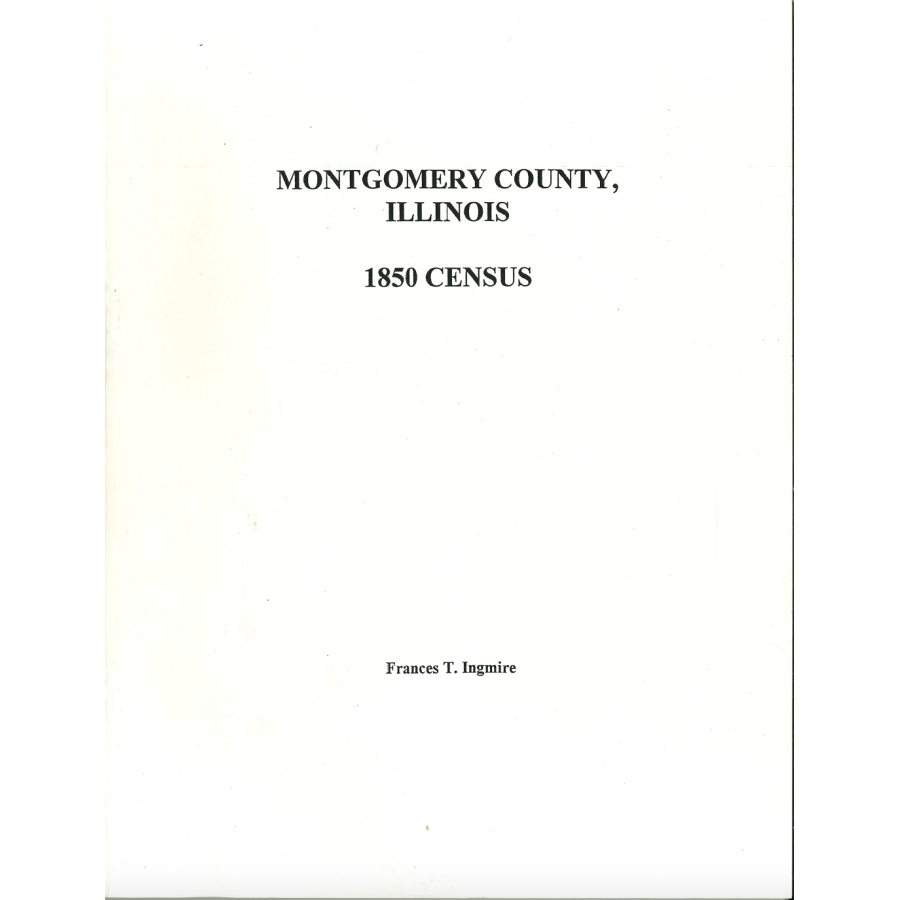 1850 Montgomery County, Illinois Census