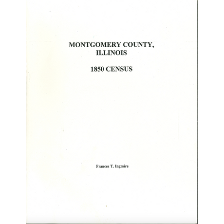 1850 Montgomery County, Illinois Census