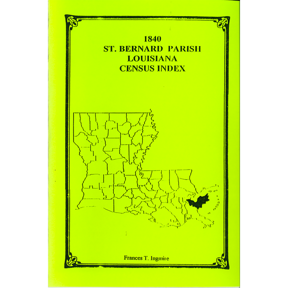 1840 St. Bernard Parish, Louisiana Census Index