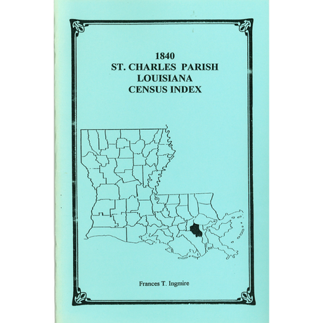 1840 St. Charles Parish, Louisiana Census Index