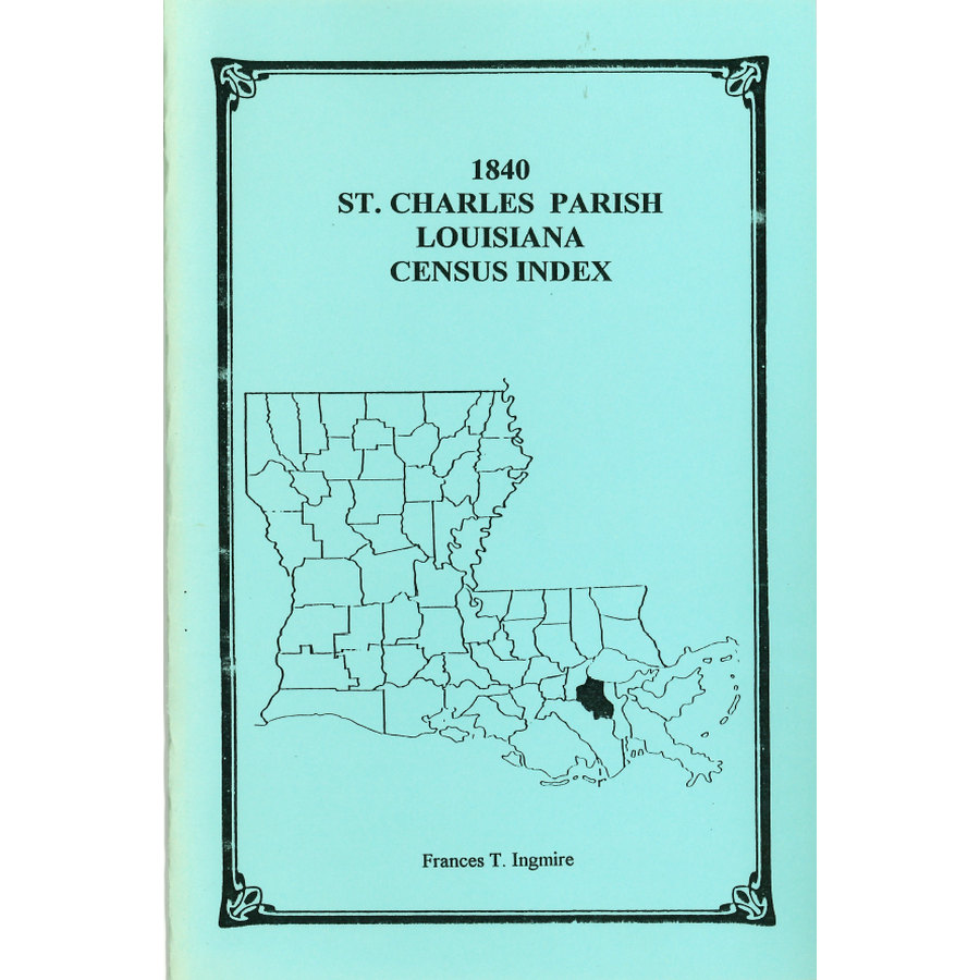 1840 St. Charles Parish, Louisiana Census Index