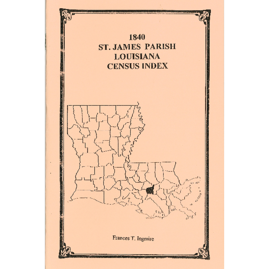 1840 St. James Parish, Louisiana Census