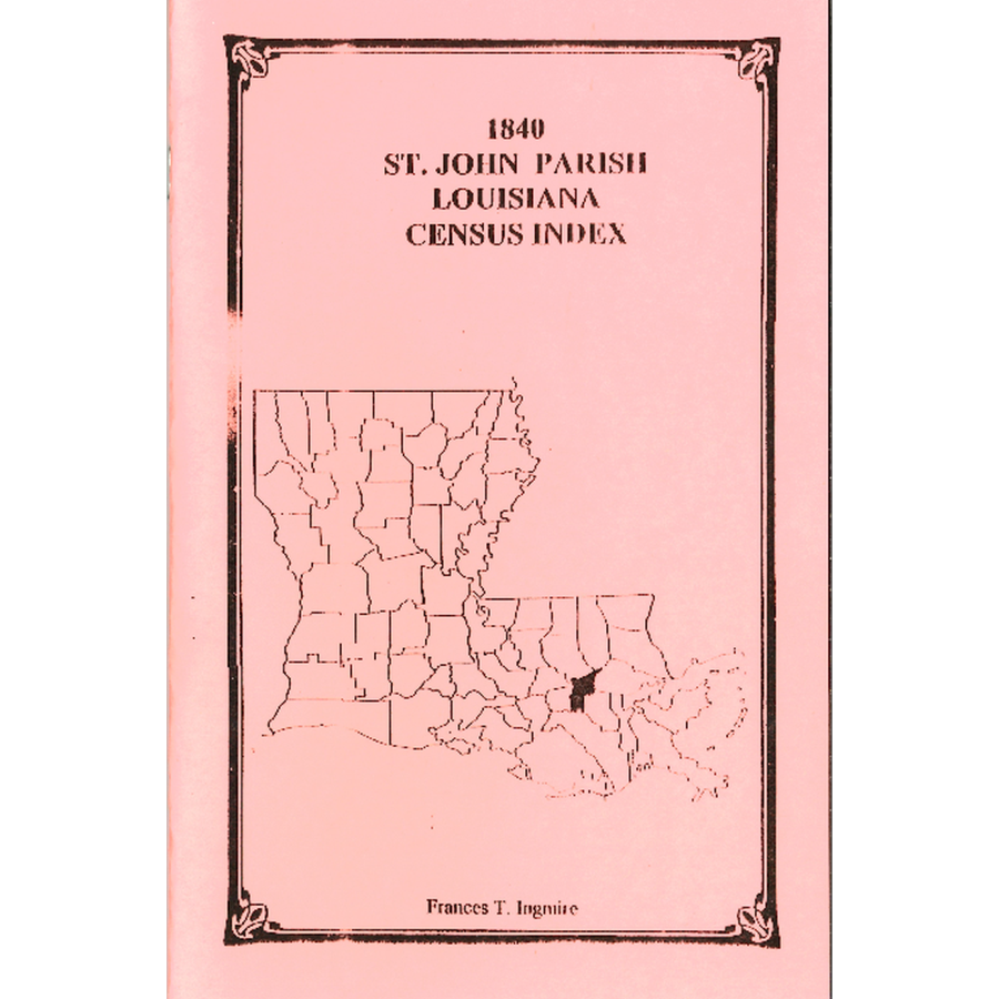 1840 St. John the Baptist Parish, Louisiana Census