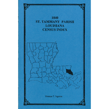1840 St. Tammany Parish, Louisiana Census