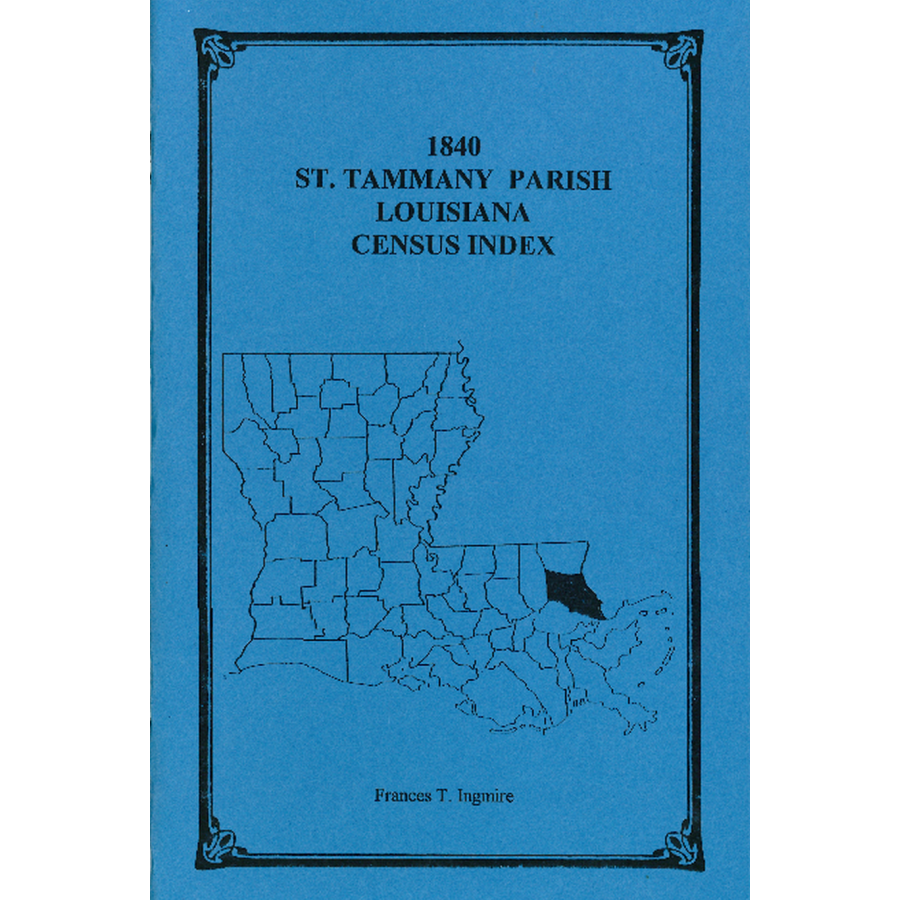 1840 St. Tammany Parish, Louisiana Census