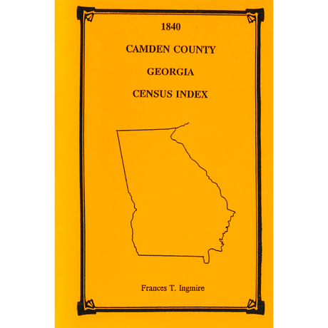 1840 Camden County, Georgia Census Index