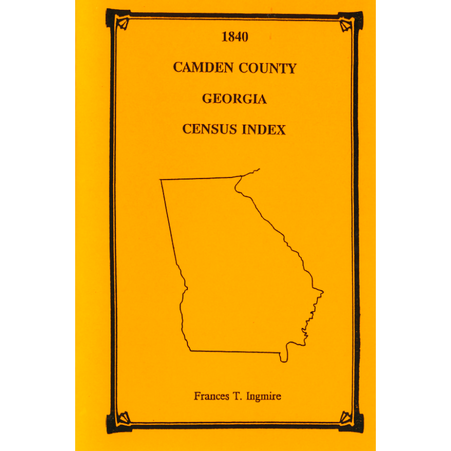 1840 Camden County, Georgia Census Index