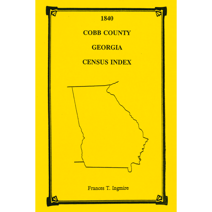 1840 Cobb County, Georgia Census Index