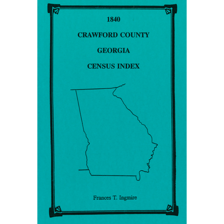 1840 Crawford County, Georgia Census Index