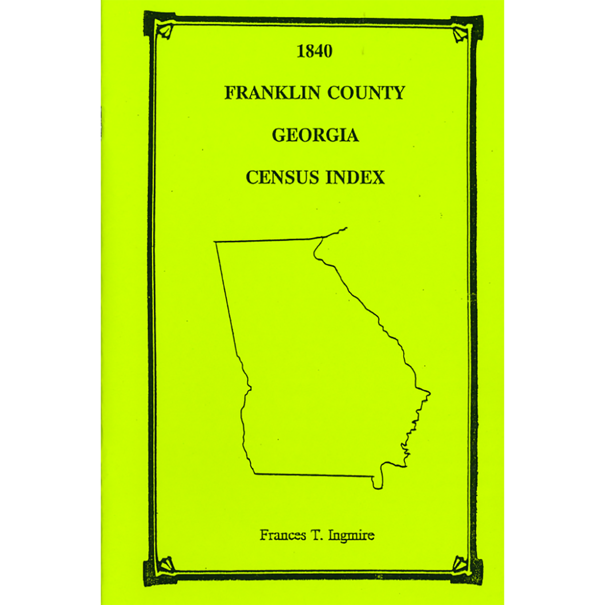 1840 Franklin County, Georgia Census Index