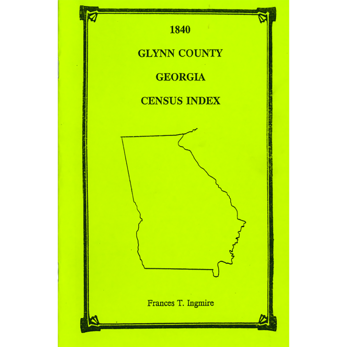1840 Glynn County, Georgia Census Index