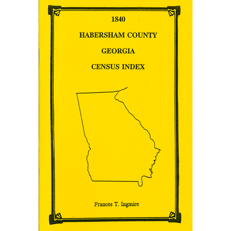 1840 Habersham County, Georgia Census Index