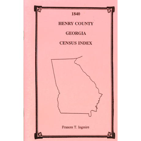 1840 Henry County, Georgia Census Index
