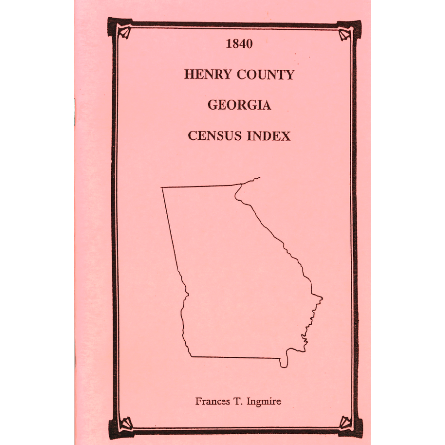 1840 Henry County, Georgia Census Index