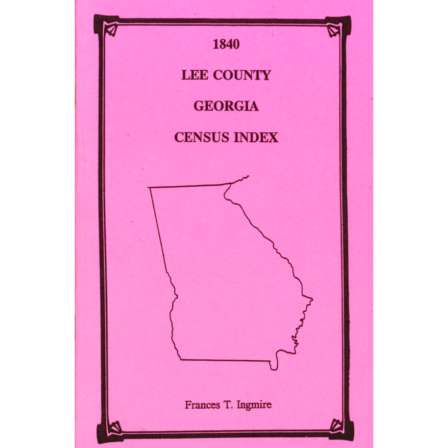 1840 Lee County, Georgia Census Index